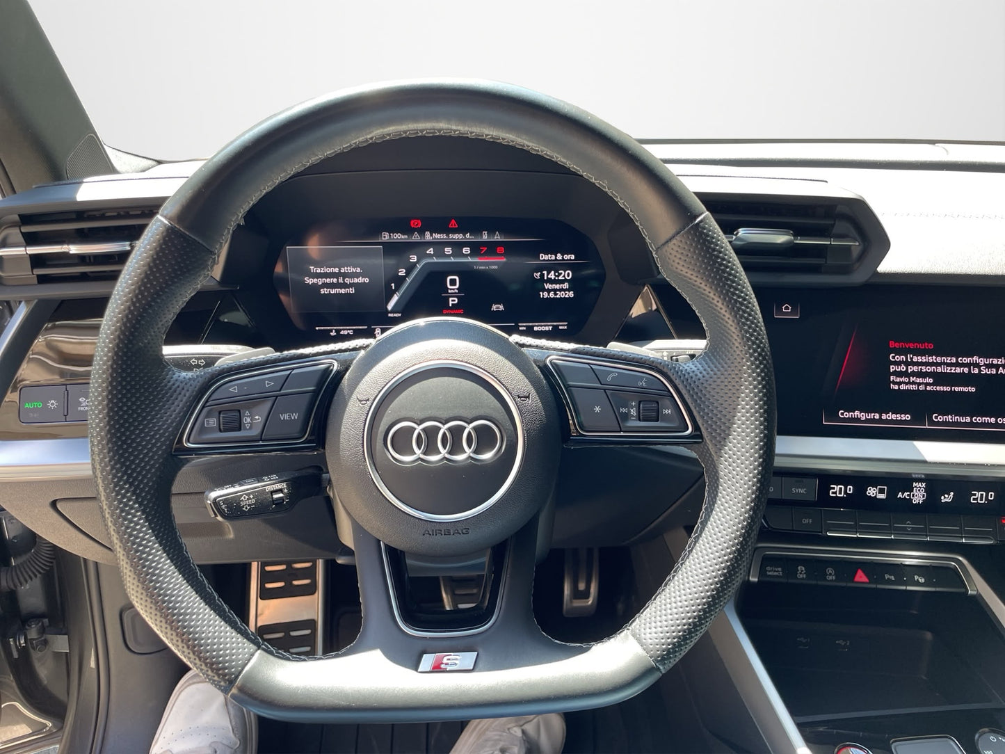 Audi S3 Sportback 2.0 tfsi Sport Attitude Quattro S-tronic