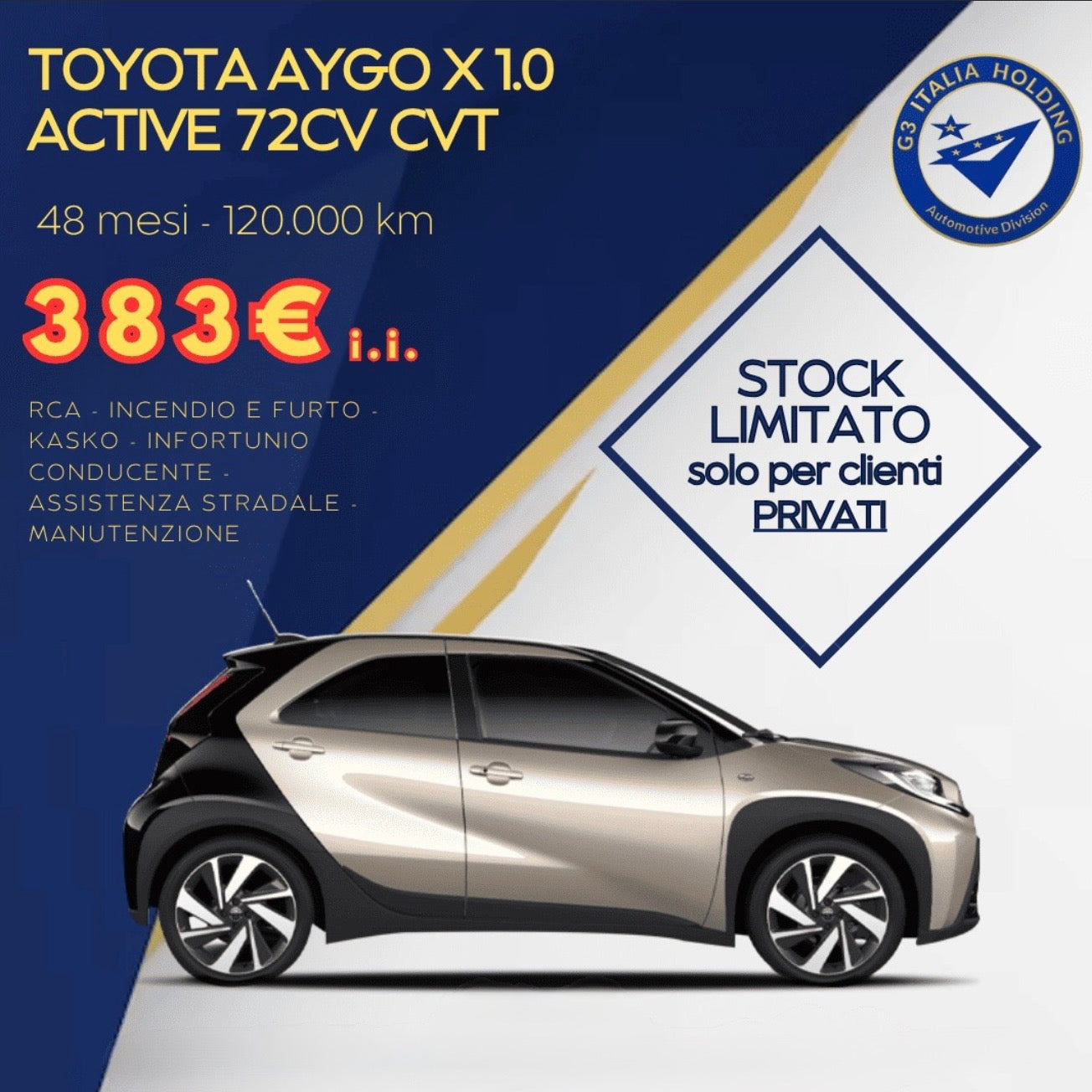 PROMOZIONE TOYOTA AYGO X