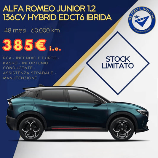 PROMOZIONE ALFA ROMEO JUNIOR